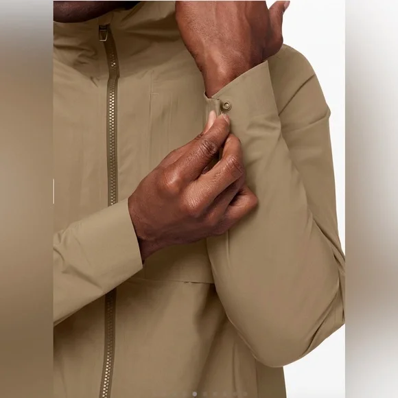 LULULEMON Outpour Shell - Waterproof Jacket - Frontier - Sz XL - Picture 4 of 9